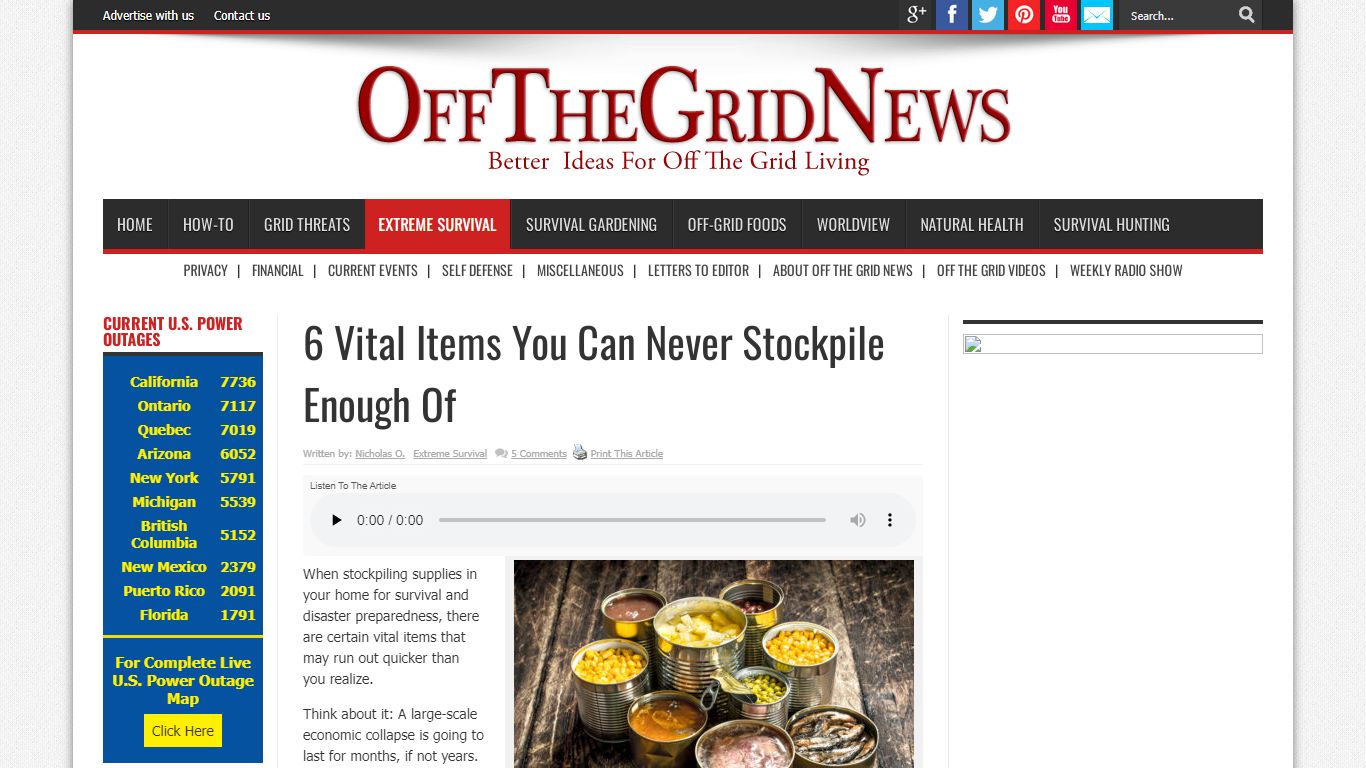 6 Vital Items You Can Never Stockpile Enough Of